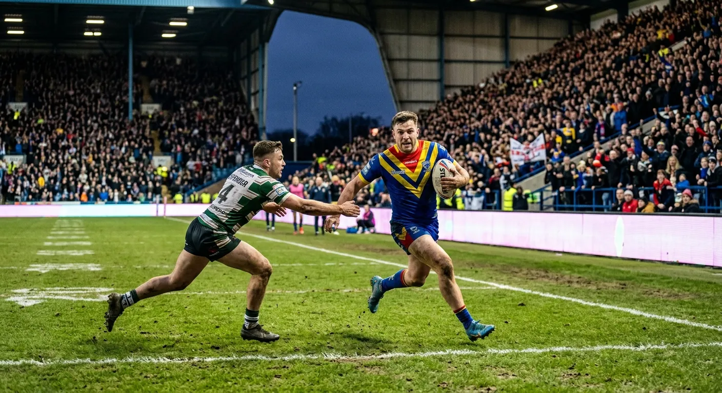Rugby league betting tips with Super League match action and scoring data